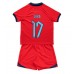 Billige England Bukayo Saka #17 Børnetøj Udebanetrøje til baby VM 2022 Kortærmet (+ korte bukser)